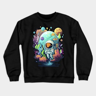 Kids Astronaut Crewneck Sweatshirt